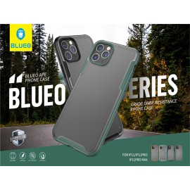 Blueo Armor Series Military Grade Protection Case for iPhone 12 Pro Max Blue