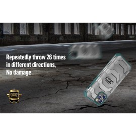 Blueo Military Grade Drop Protection Case for iPhone 12 Pro Max Blue