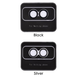 Blueo Camera Lense Protector 9H Aluminium Ring for Nothing Phone 1 Silver
