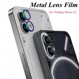 Blueo Camera Lense Protector 9H Aluminium Ring for Nothing Phone 1 Silver