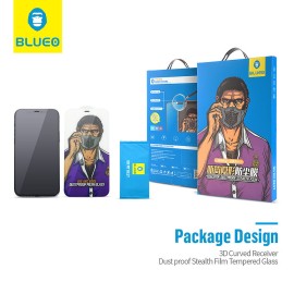 Blueo Dust Proof Tempered Glass for iPhone 13 Mini