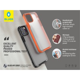 Blueo Ape Series Frosted Matte Case for iPhone 12 / 12 Pro Blue