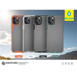 Blueo Ape Series Frosted Matte Case for iPhone 12 / 12 Pro Blue