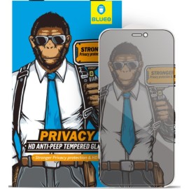 Blueo Privacy Tempered Glass Screen Protector for iPhone 13 Pro Max