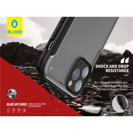 Blueo Ape Series Frosted Matte Case for iPhone 13 Pro Max Black