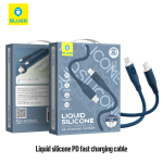 Liquid silicone PD fast charging cable