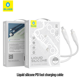 Liquid silicone PD fast charging cable