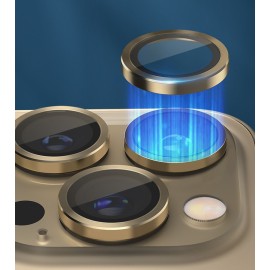 Blueo 9H Ring Metal Camera Lens ProteciPhone 13 Pro/13 Pro Max Diamond Glitter