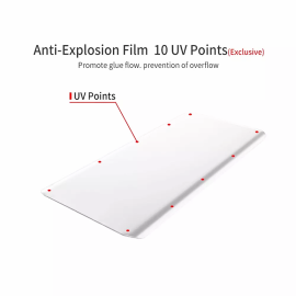 Blueo Full Glue UV Tempered Glass for One Plus 7 Pro