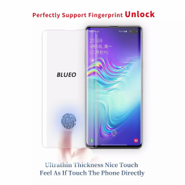 Blueo Full Glue UV Tempered Glass for Galaxy Note 10